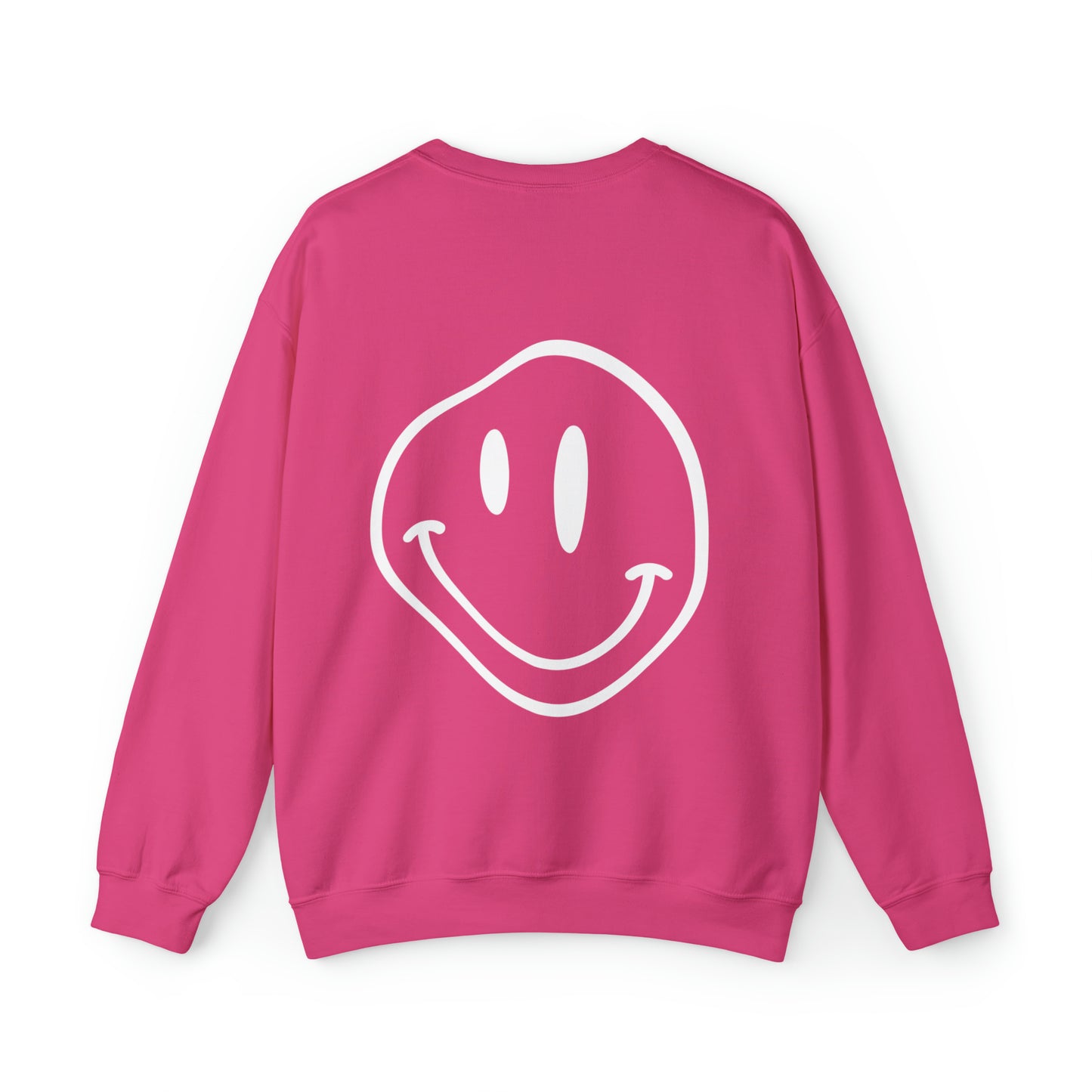 Trying My Best Crewneck Sweatshirt - Hot Pink