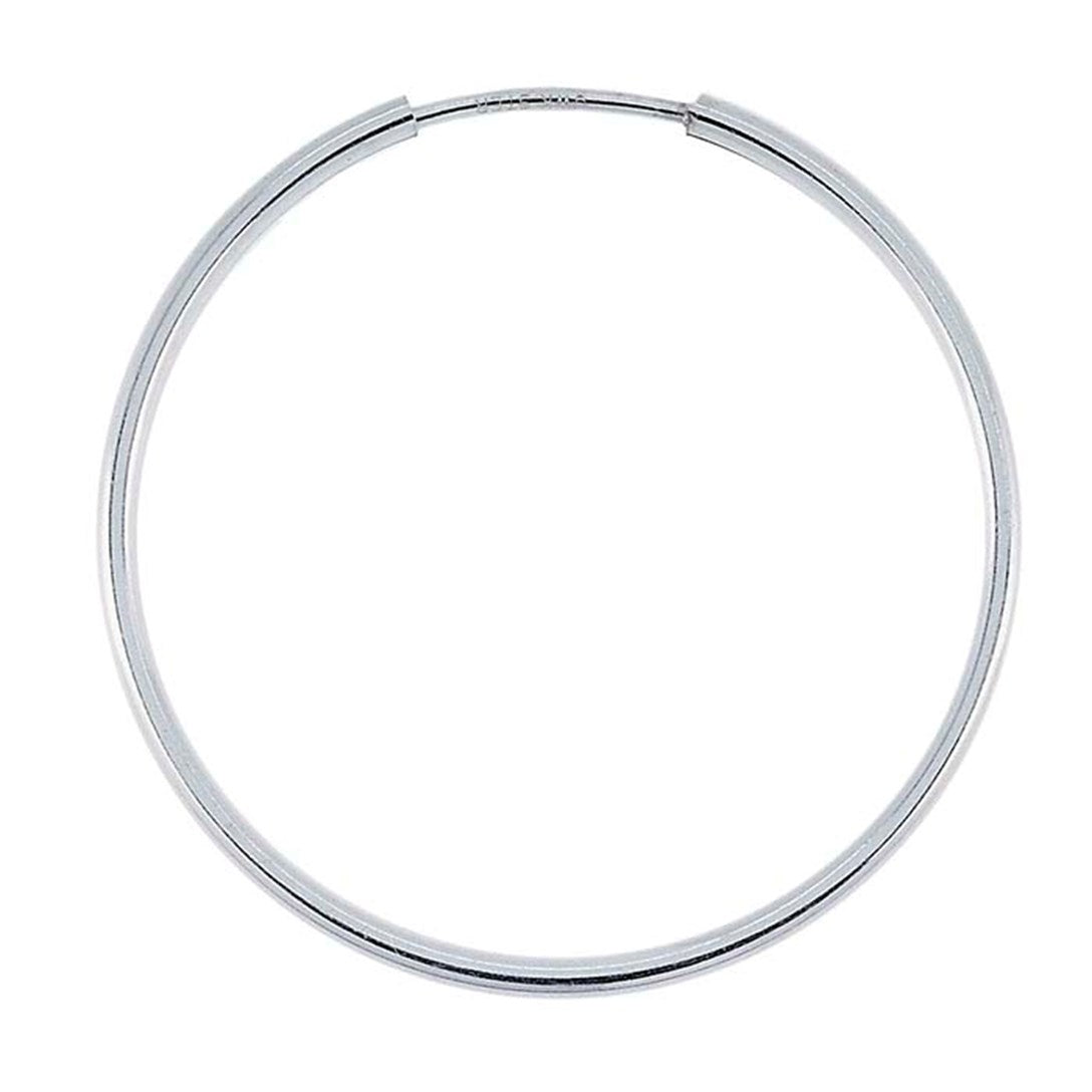 The Every Day Silver Hoop